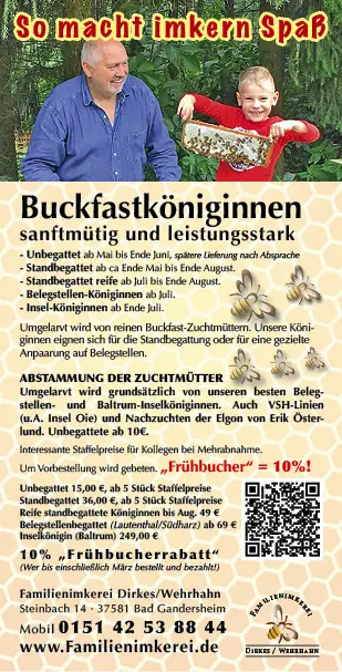 2025 Flyer Koeniginnenzucht